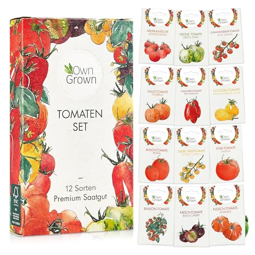 Tomaten Samen Set : 12 Sorten Tomatensamen...
