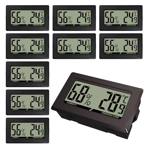 Digital Thermometer Innen, 10 Stücke...