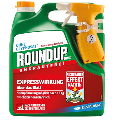 Roundup Unkrautfrei Express, 3 Liter...