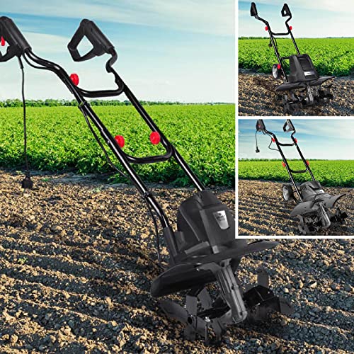 BRAST® Motorhacke Gartenfräse Elektro |...