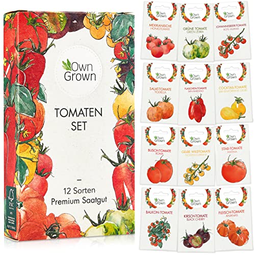 Tomaten Samen Set : 12 Sorten Tomatensamen...