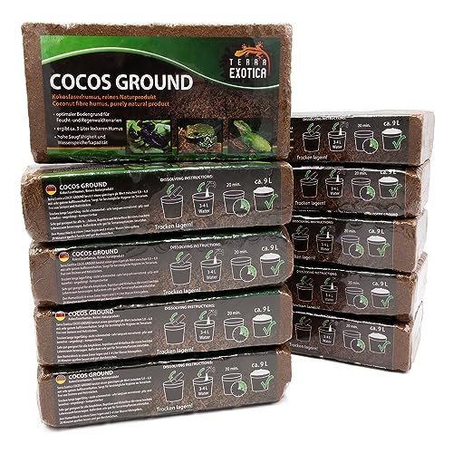 Cocos Ground - Kokoshumus für Terrarien -...