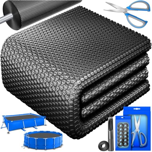 KESSER® Pool Solarabdeckplane Rund Ø 366...