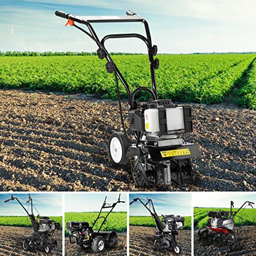BRAST® Motorhacke Gartenfräse Benzin |...