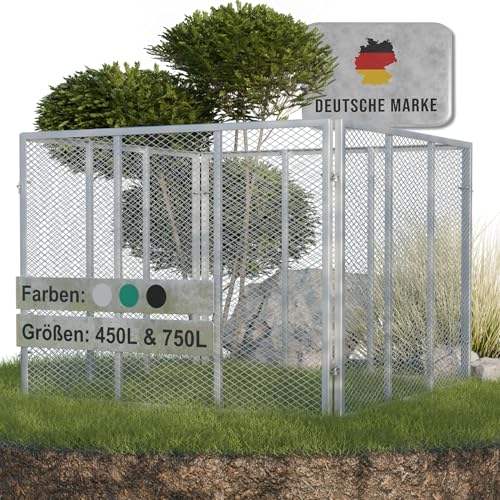 Heimfleiss® Komposter Garten 100x100x75 cm |...