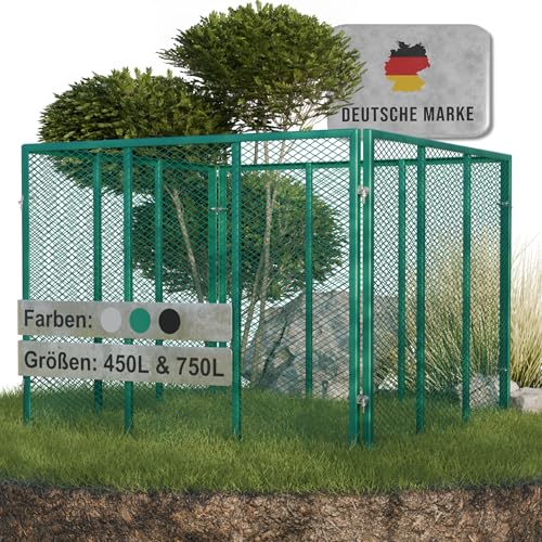Heimfleiss® Komposter Garten Metall...