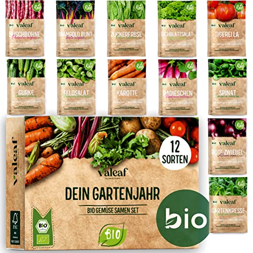 valeaf BIO Gartenjahr Samen Set I...