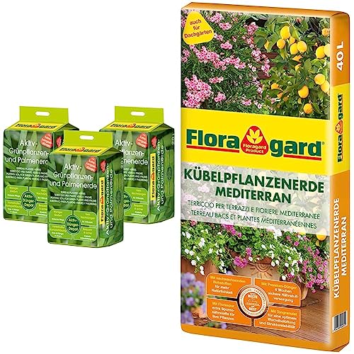 Floragard Aktiv-Grünpflanzen- und Palmenerde...